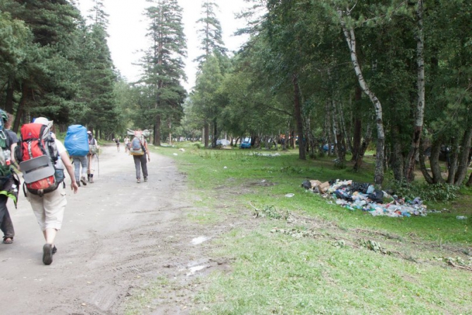 Заводим моду беречь природу. Отчёт об лагере-маршруте "Архыз-чистые горы" (треккинг, мусор, проблема, волонтёрство, волонтёры, свалки)