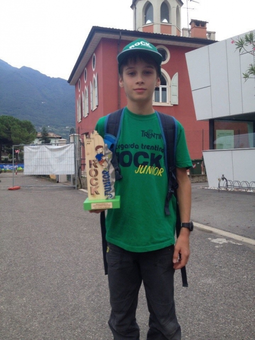 Семен Овчинников – победитель «Rock Junior-2014»! (скалолазание, арко, италия, трудность, скорость, Полина Лукашева)