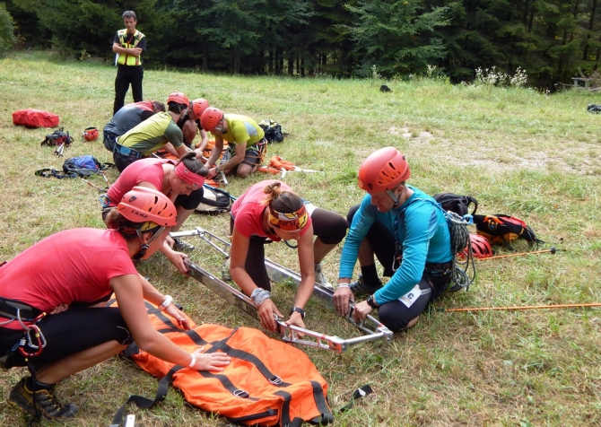 Международные соревнования горных спасателей «Dolomiti Rescue Race 2014» (Италия, Доломиты). (Мультигонки)