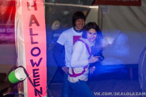 Halloween 2014  на скалодроме в г. Королёв. Как это было... (Скалолазание, скалолазание, королев)
