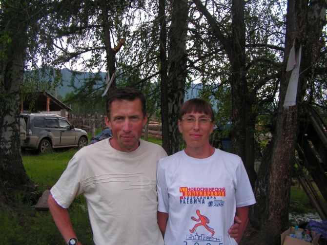 Андрей Дерксен и Анжелика Багира - июнь 2009 года