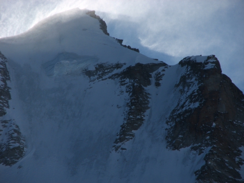 Ски-тур в Итальянских Альпах с 1 по 8 марта 2015 . Gran Paradiso по Северной Стене 4Б - спуск на лыжах по 1Б. (альпы, Gran-Paradiso)