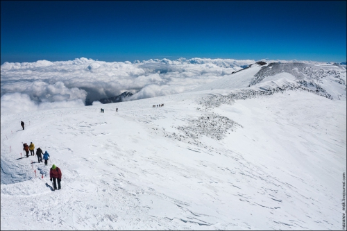 Эльбрус с юга (Альпинизм, фото)