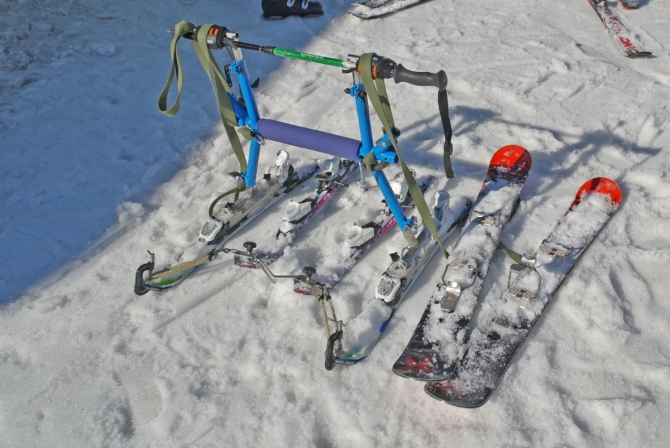 В Красной Поляне неходячие дети встают на лыжи (Горные лыжи/Сноуборд, красная поляна, сочи, андрей баталов, дцп, помощь детям)