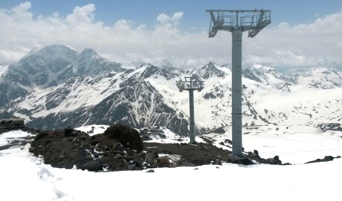Третья очередь канатки на Эльбрусе заработает ближайшей зимой (Горные лыжи/Сноуборд, горные лыжи, сноуборд, курорты северного кавказа, горы, кабардино-балкария, канатная дорога)