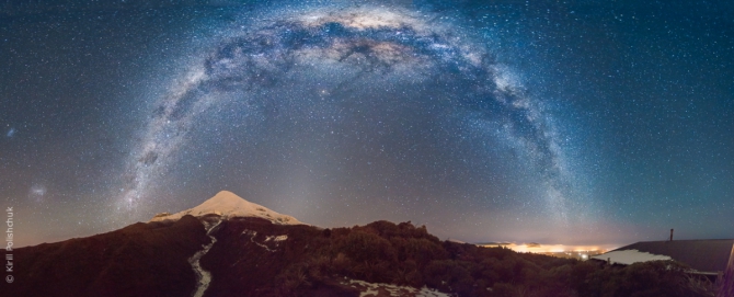 Звездное небо Южного Полушария (Путешествия, новая зеландия, альпинизм, фото, горы)
