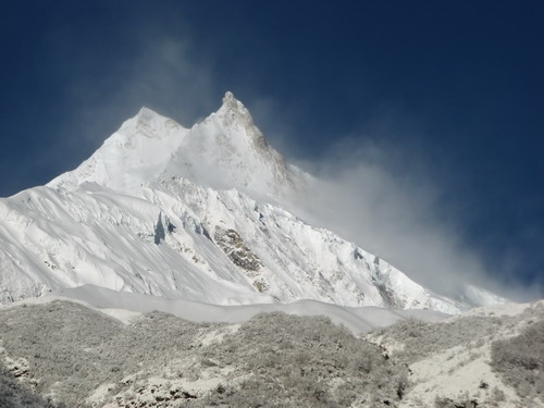 Экспедиция на вершину Манаслу (8163 м), Василий Пивцов и Петр Унжиев. (Альпинизм, ред фокс)