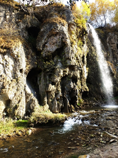 Осень на Медовых водопадах.