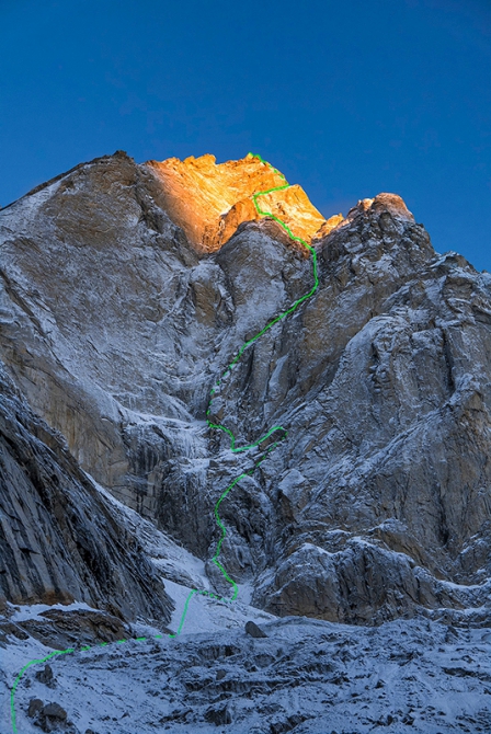 Восточная стена Серро Киштвар. Есть первое прохождение (Альпинизм, марко презль, гималаи, горы, альпинизм, экспедиции, первопроходы.)