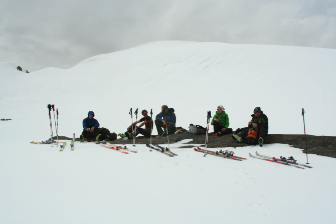 Ски-тур в Домбае.