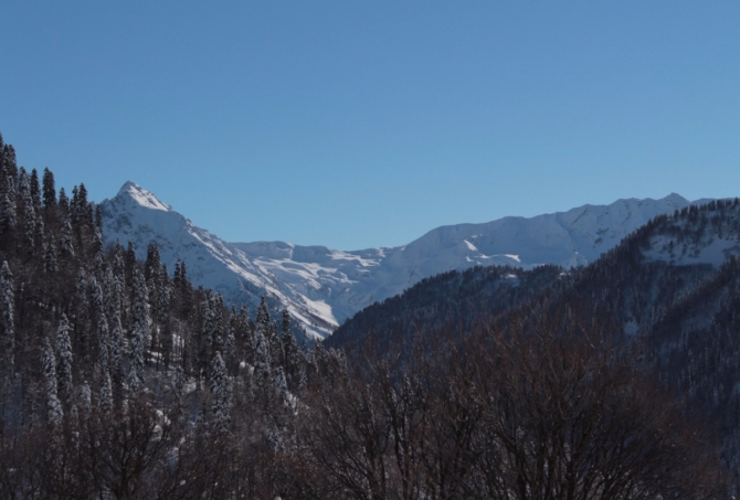 Ски-тур в Абхазии - сезон открыли (Ски-тур скитур беккантри Абхазия Аджара Ауатхара Анчхо)