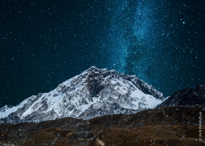 Нупцзе (Путешествия, фото, непал, ночное фото, горы)