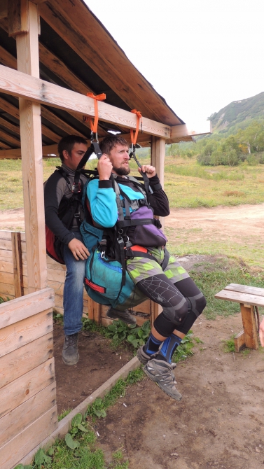 Первый BASE-прыжок со спидглайдера! (Воздух, камчатка, спидфлаинг, kamchatka speedflying team)