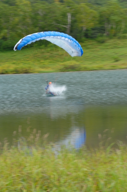 Первый BASE-прыжок со спидглайдера! (Воздух, камчатка, спидфлаинг, kamchatka speedflying team)