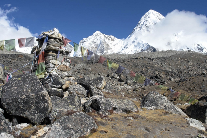 Осень в Гималаях (Путешествия, фото, гималаи, треккинг, эверест)