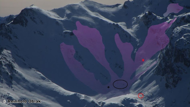 Подробный разбор позавчерашнего лавинного проишествия на Гаере в Туксских Альпах, Тироль (Ски-тур)