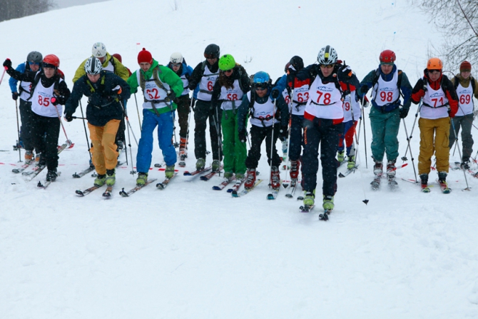 Чемпионат г. Москвы по ски-альпинизму 14 февраля 2016 г. (Ски-тур)