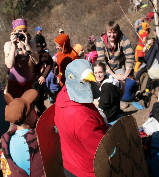 Красноярцы открыли скальный сезона на Столбах (Скалолазание, красноярск, олдскул, фестиваль, астма)