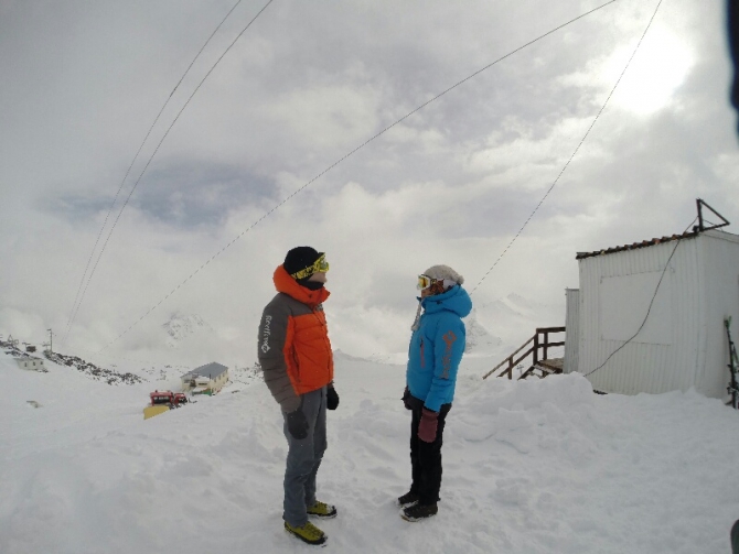 Red Fox Elbrus Race. В Азау пришла зима (Альпинизм, эльбрус)