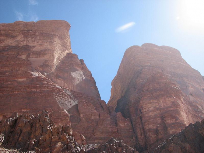 Вади Рам - Иордания - маршрут Hiker's Road (Альпинизм, альпинизм)