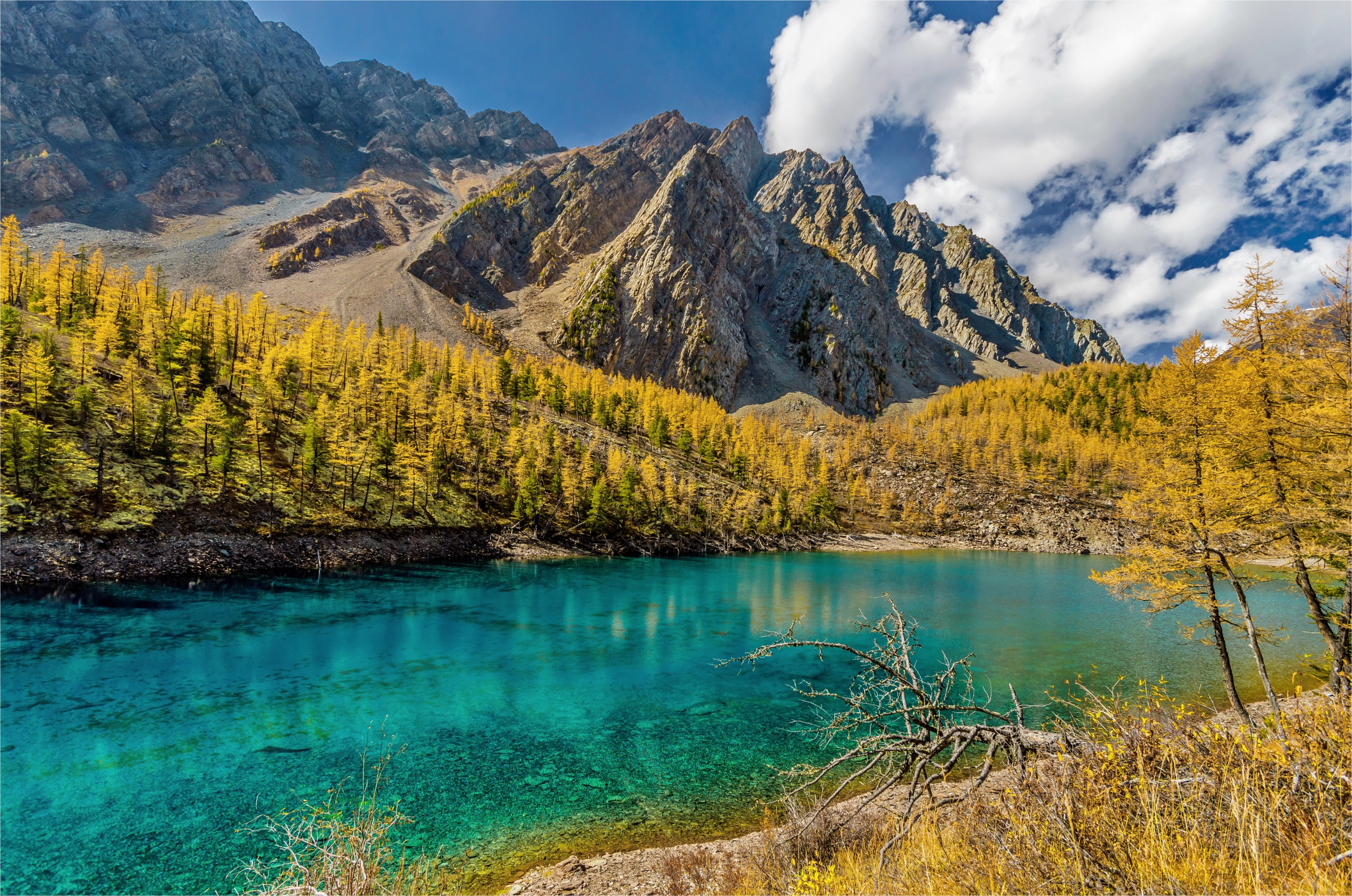 Озеро Аскат горный Алтай