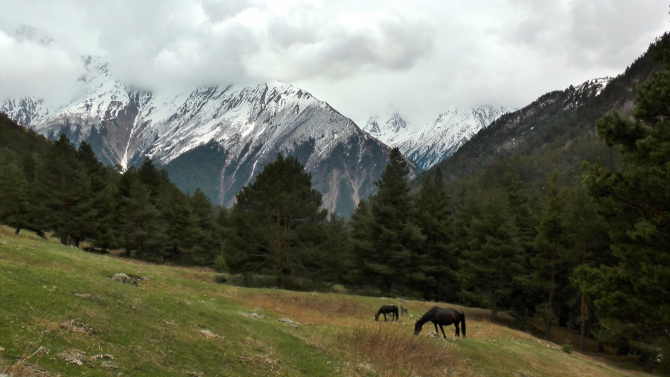 Приэльбрусье и его главная гора. Много фоток , Альпинизм)