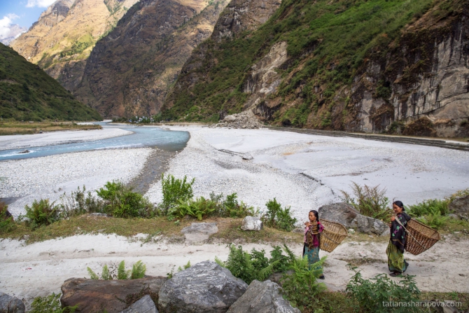 Треккинг в долине Нар-Пху + озеро Тиличо. Непал. (Горный туризм, трекккинг, горы, гималаи)