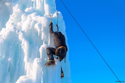 Ледолазание без ледопадов (Ледолазание/drytoolling, альпинизм, iceclimbing, alpinism, climbing, Искра, скалодром)