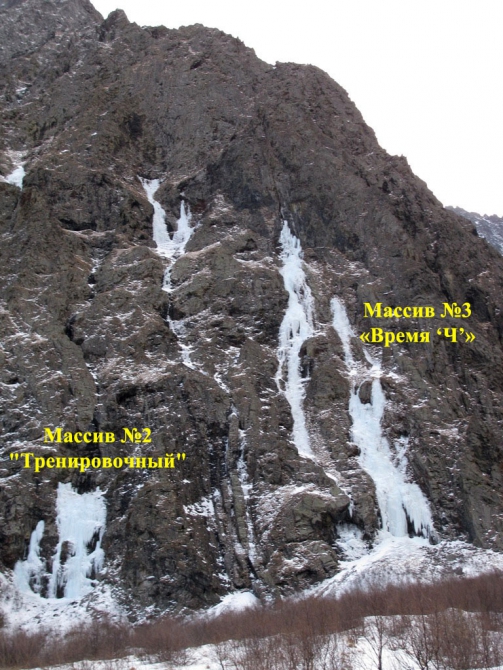 Ледолазанье. Кавказ. Северная Осетия. Ущелье Мидаграбин. (Альпинизм, альпинизм)