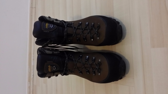 Продам мужские треккинговые ботинки Asolo Trekker GV 48 (Москва, альпинизм, продажа, барахолка)