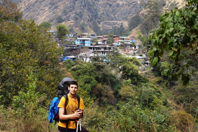 Трек вокруг Аннапурны или &quot;Пособие о том, как съездить в Непал и вернуться другим человеком&quot;. Часть I. (Путешествия, аннапурна, треккинг, без гида)