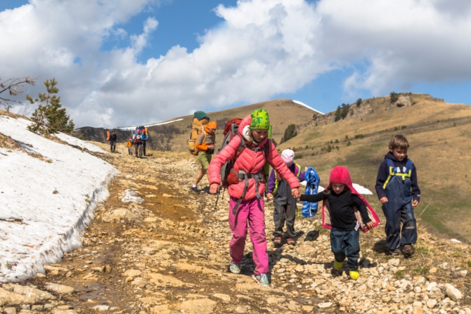 Дети и горы в районе Тхача. Фотоальбом. (Туризм, детский туризм, западный кавказ, турклуб маи)