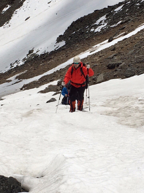 Тотально слепой студент из Томска совершил восхождение на г. Актру (Альпинизм, горы, эльбрус)
