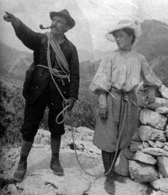 К истории женского альпинизма (женщины в альпинизме, альпы, уаскаран, альпийские клубы)