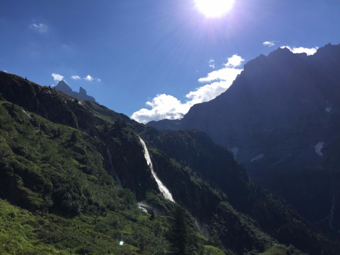 Свидание в Альпах. Долина Lauterbrunnen. (Туризм, альпы, поход, швейцария)