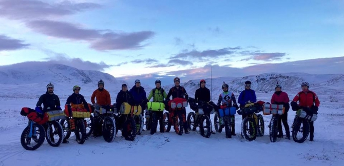 Приглашение в арктический велопоход (и попутно ода зиме, арктика, велосипед, норвегия, тундра)