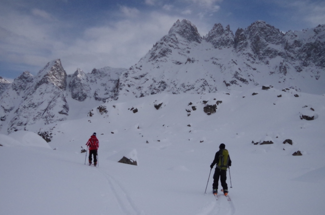 Февральские ски-турные маршруты в Теберде и Домбае. (теберда, домбай)