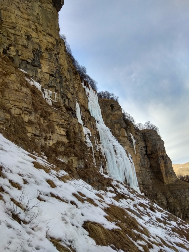 Ледолазание в Тызыле (Ледолазание/drytoolling, замерзшие водопады, первопролазы)