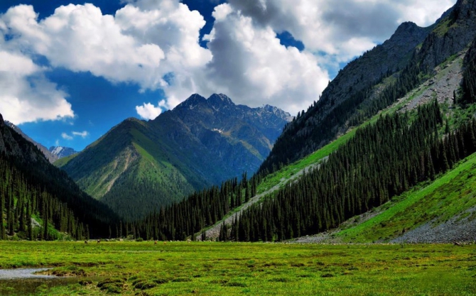 Кыргызстан - страна небесных гор. (Альпинизм, альпинизм в Кыргызстане, горы Кыргызстана)