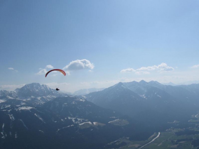 Маленький отчет о поездке в Австрию (Воздух, фото, параплан, австрия)