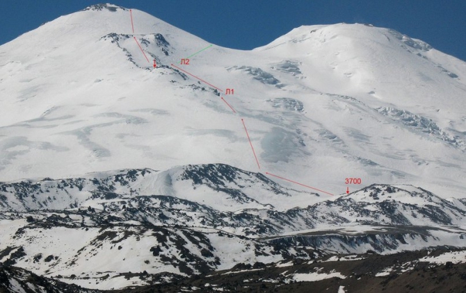 Эльбрус с Севера в мае или «как высидеть вершину?» (Альпинизм, трамонтана, альпинизм)