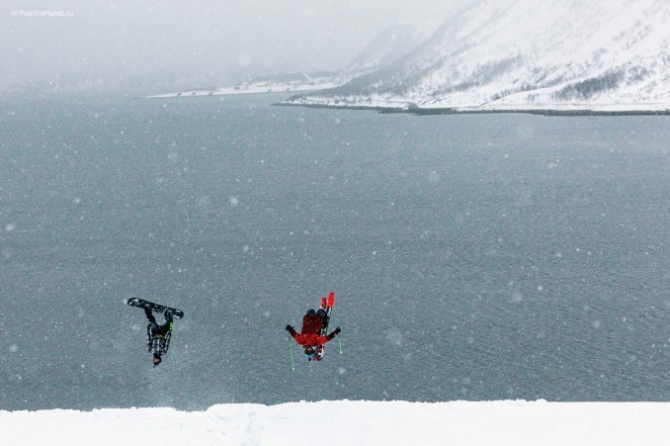 Северная Норвегия. Впечатления райдера Александра Ильина (Горные лыжи/Сноуборд, ridetheplanet, съёмки, фильм)