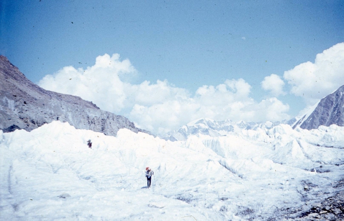 На вершину Корженевской. 1986 - 87г (Горный туризм)