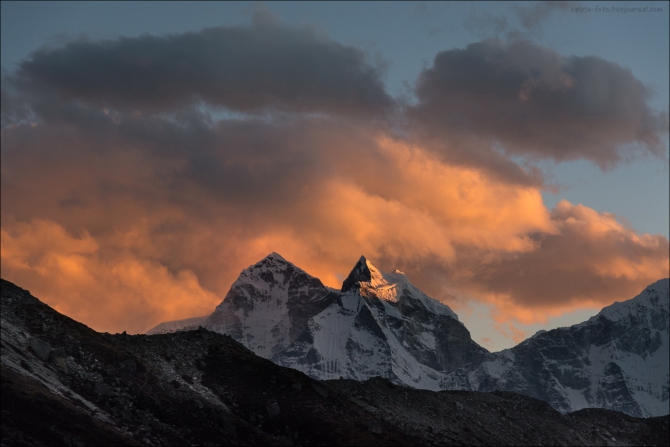 &quot;В гости к Йети&quot; или &quot;Неплательщики в Непале&quot;. Часть 5: перевалы Шангри Ла Южный и Чола Кол. (Горный туризм, гималаи, горный туризм)