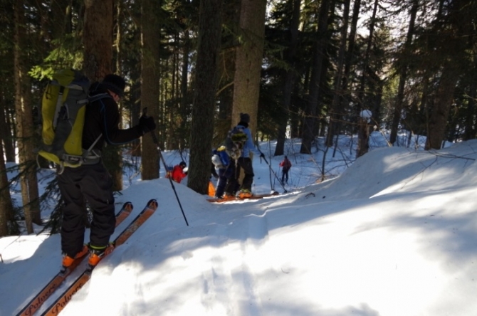 Наши февральские ски-туровские путешествия по Теберде и Домбаю (теберда, домбай, роман губанов, ски-тур.Алибек, джаловчат, Бу-Ульген)