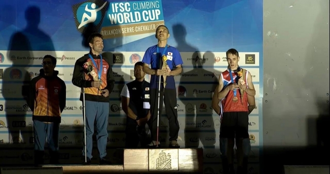 Лисиченко – бронзовый призер чемпионата мира по параклаймингу! (Скалолазание)