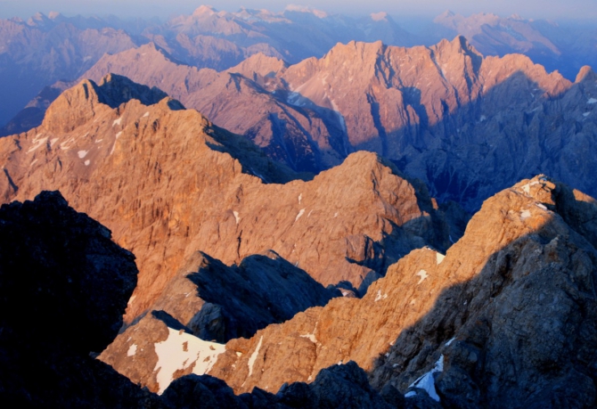 Несколько фотографий с Цугшпитце - высшей точки Германии (германия, бавария, dav, альпы, альпинизм)