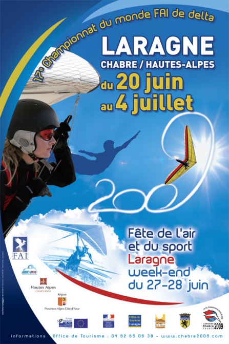 Завершился Чемпионат Мира 2009 по дельтапланерному спорту (Воздух, франция)