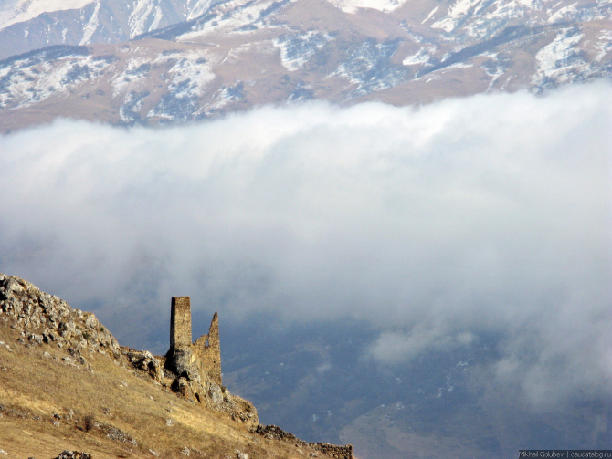 По среднегорью С.Осетии в марте 2020. Лучшие фото (Горный туризм, горы, кавказ, осетия)