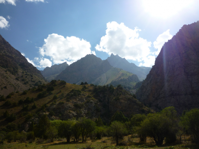 Немного Таджикистана (Фанские горы, Памиро-Алай, Горный туризм, фаны)